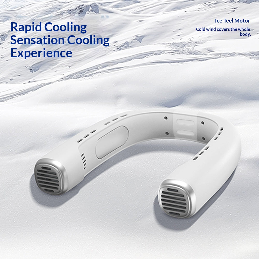 Portable Neck Fan - Hands-Free Personal Cooling